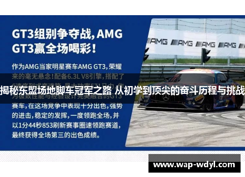 揭秘东盟场地脚车冠军之路 从初学到顶尖的奋斗历程与挑战