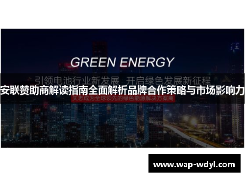 安联赞助商解读指南全面解析品牌合作策略与市场影响力